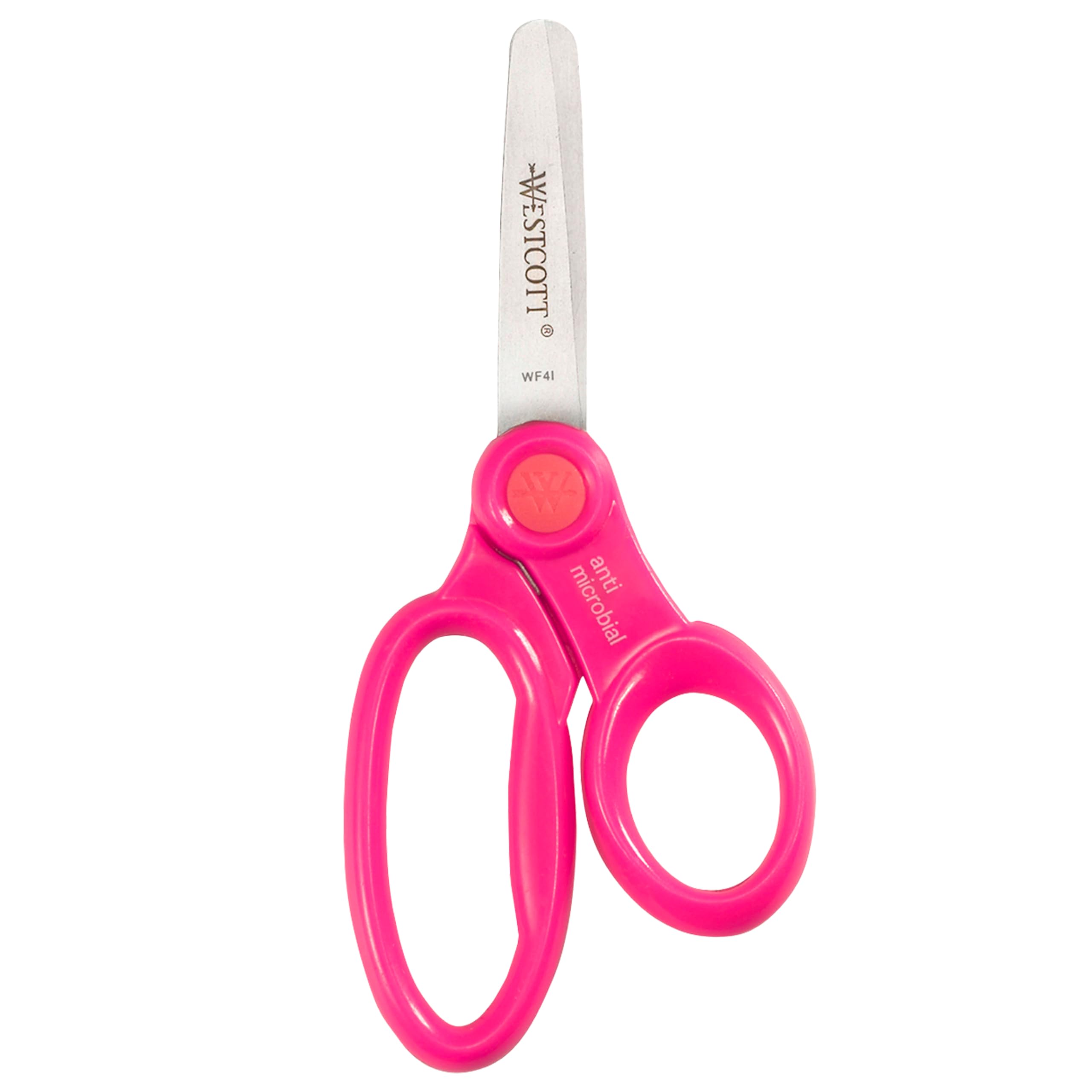 Westcott 14871 Right- and Left-Handed Scissors, Kids' Scissors, Back to School, Classroom Supplies, Ages 4-8, 5-Inch Blunt Tip, Assorted, 12 Pack - Image 9