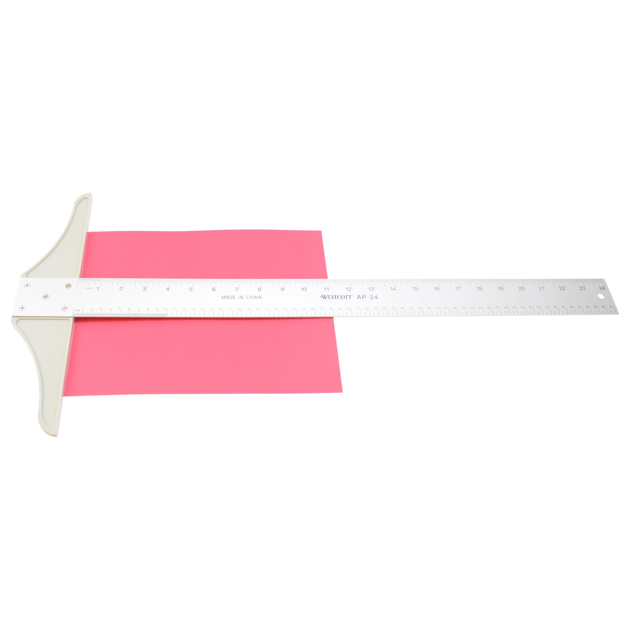 Westcott Graduated T-Square, Aluminum, Drafting, Back-to-School, School Supplies, Classroom Supplies, 24-Inch - Image 4
