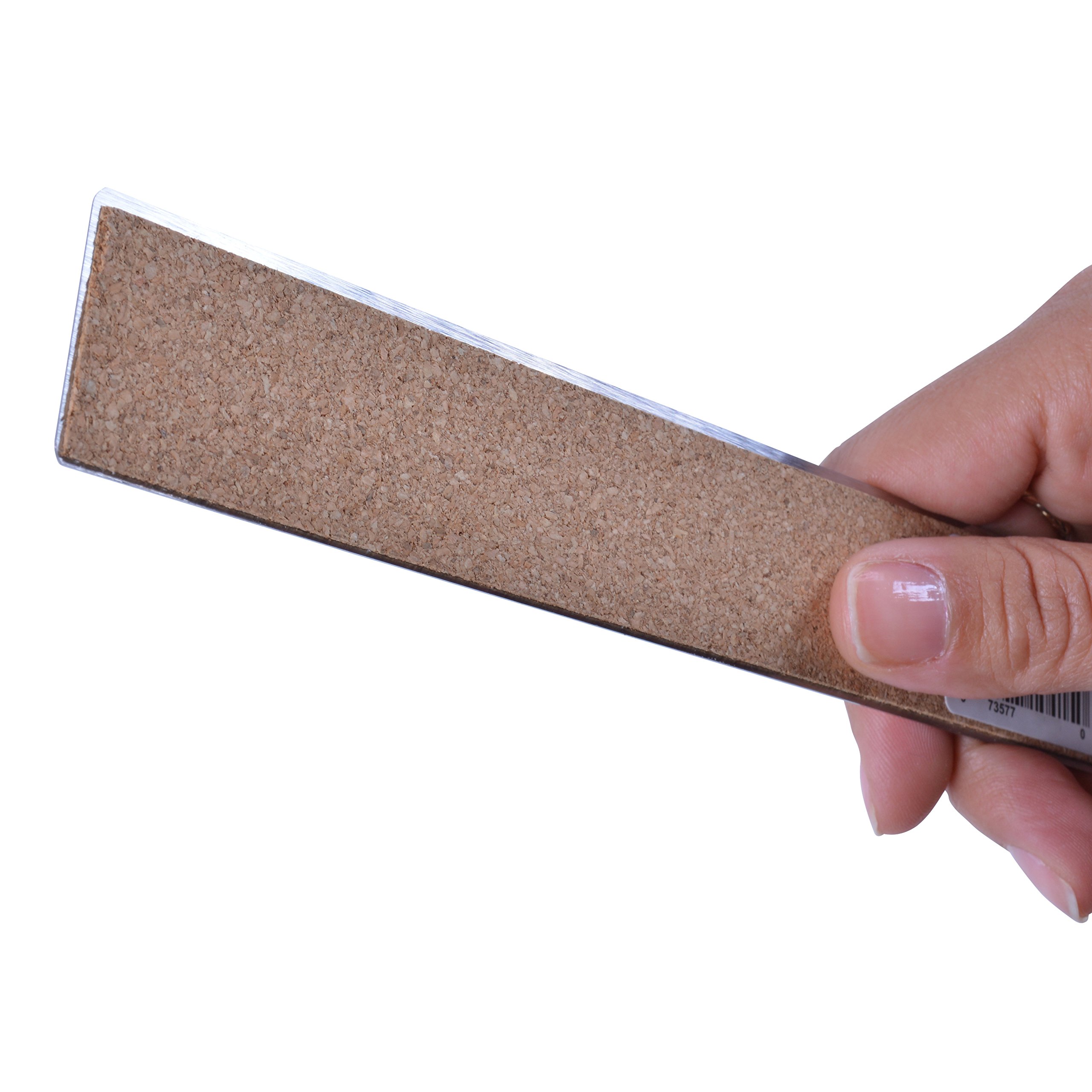 Westcott Stainless Steel Office Ruler with Non Slip Cork Base, 24" (10418) - Image 3