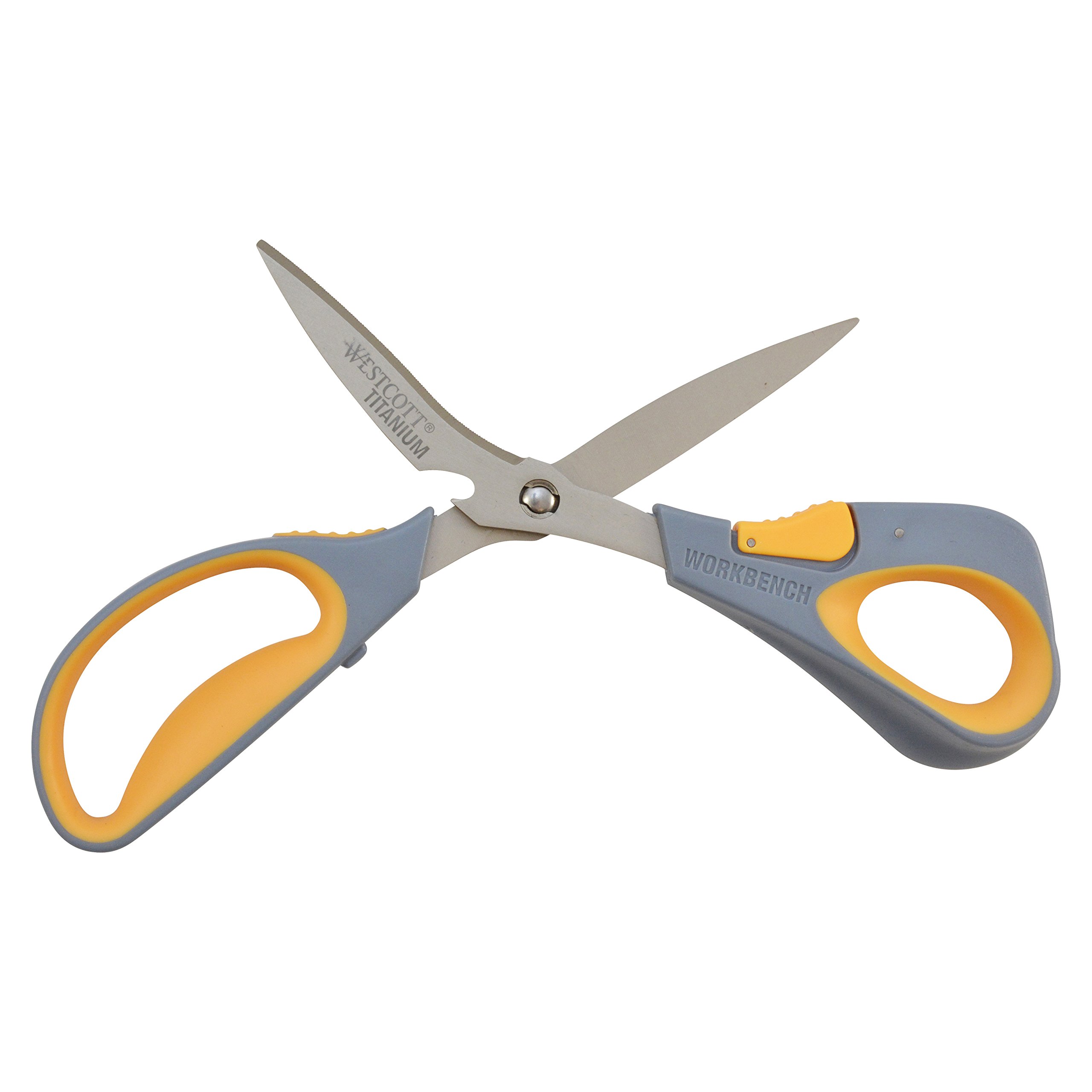 Westcott Titanium Workbench Shears with Sheath and Ceramic Cutter, 8" (16512) - Image 6